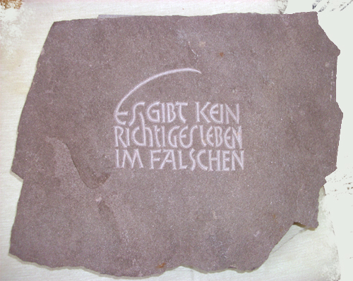 Kobersteine, Steintafel2