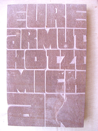 Kobersteine, Steintafel3